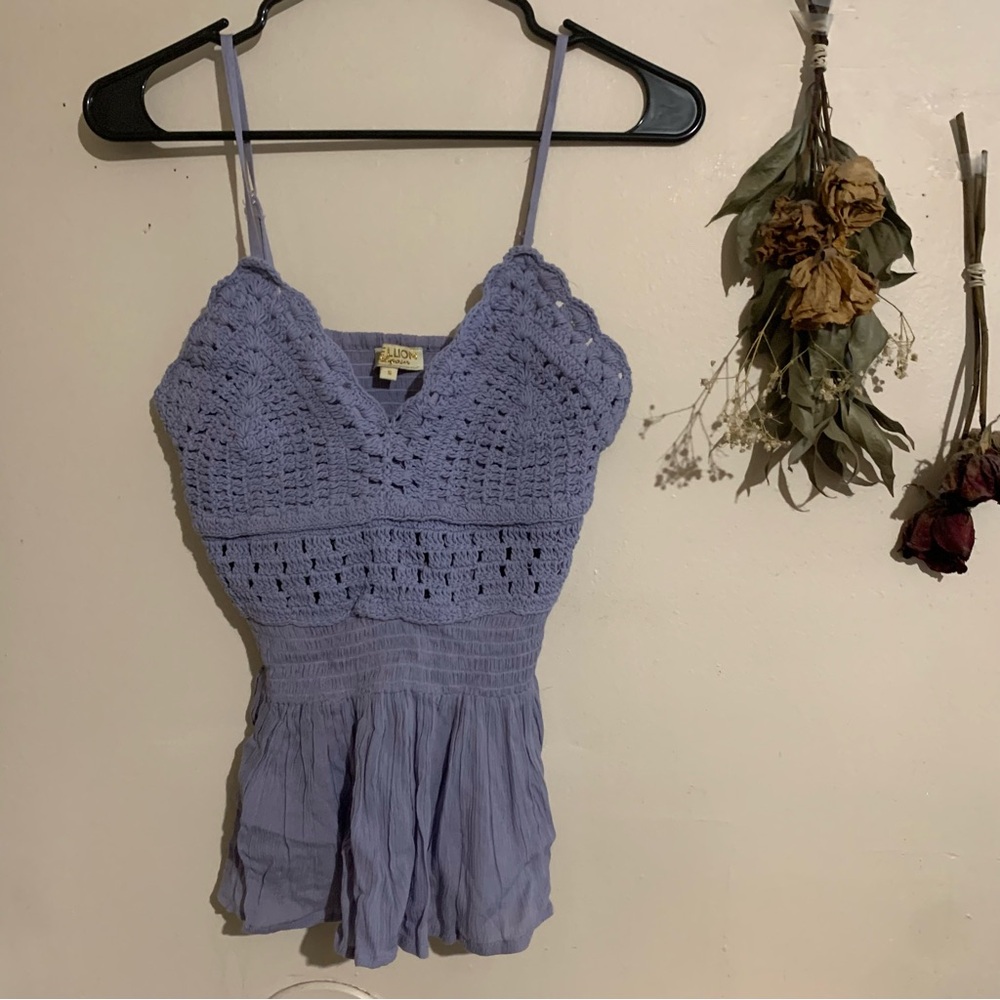 REBELLION AGAIN S lavender lilac purple spring top